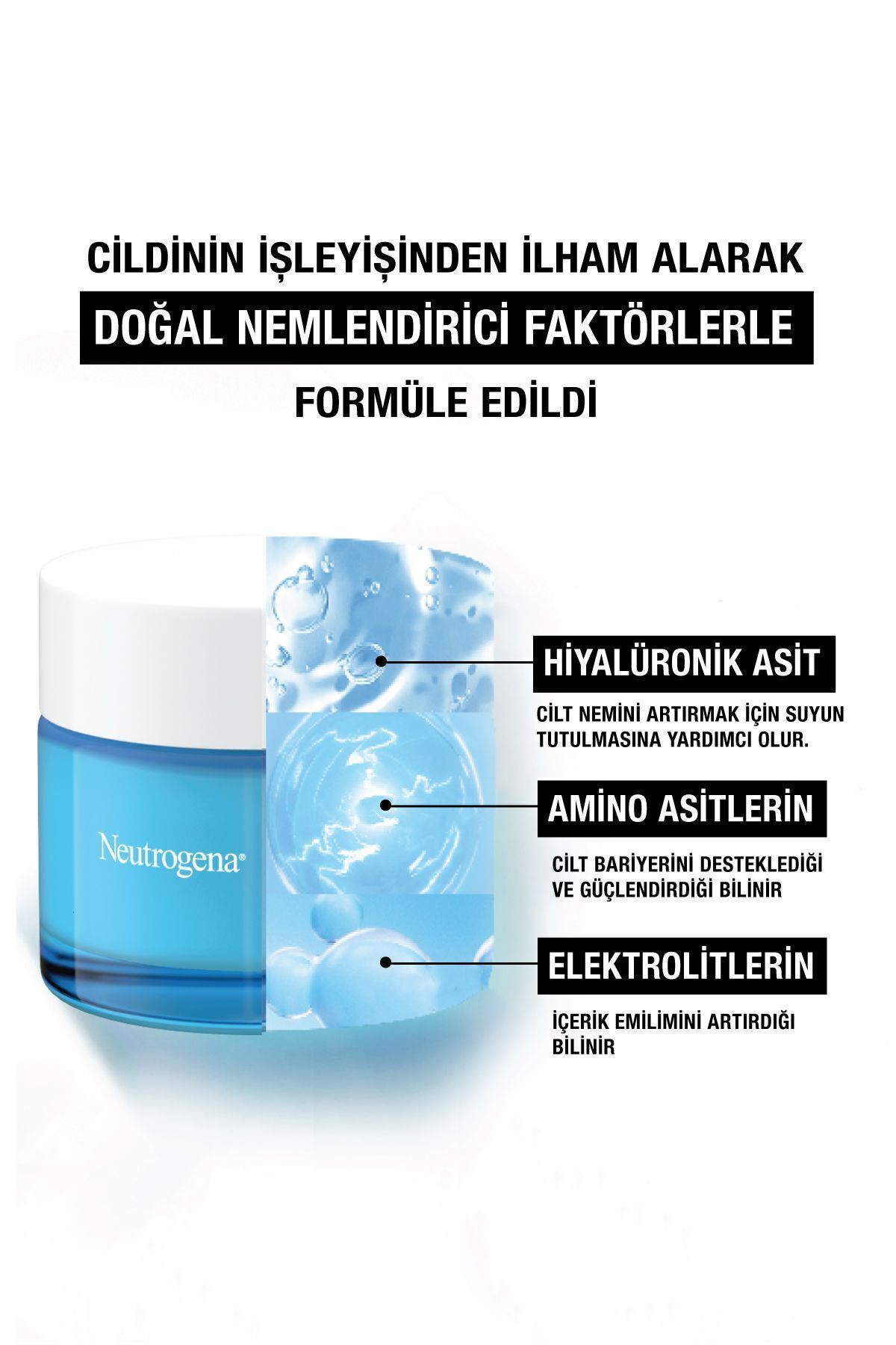 HYDRO BOOST WATER GEL NEMLENDİRİCİ NORMAL CİLTLER-