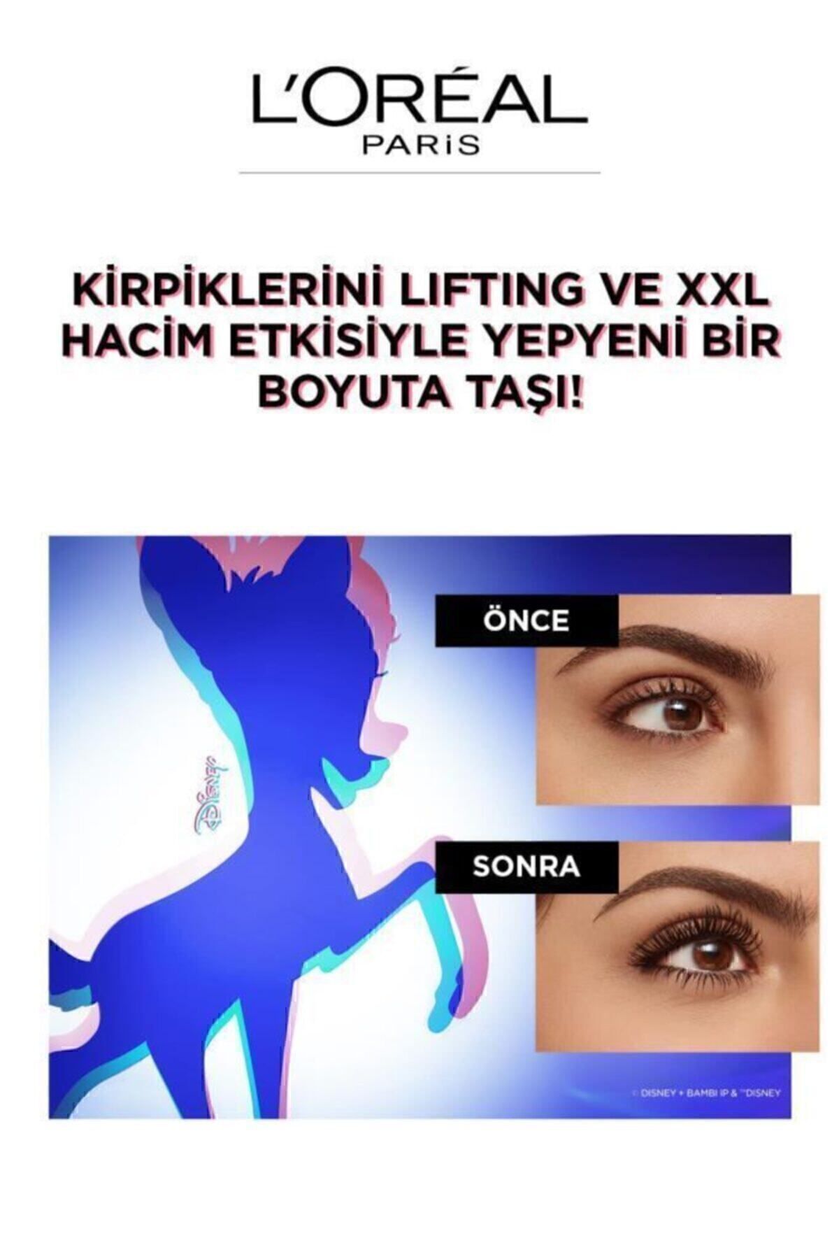 LORÉAL PARİS BAMBİ EYE OVERSİZED MASKARA-