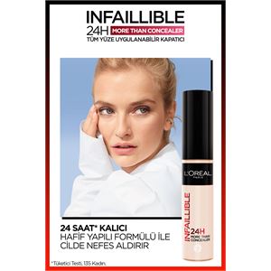 LOREAL PARİS TÜM YÜZE UYGULANABİLİR KAPATICI 326 VANİLLA-