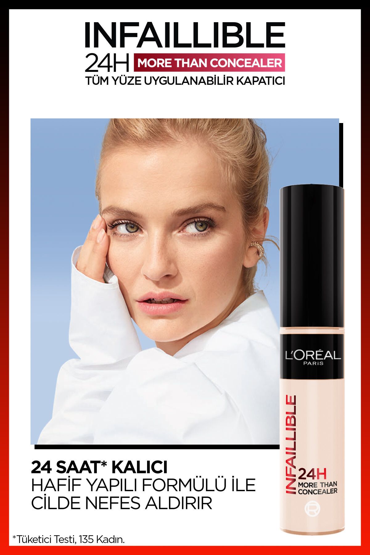 LOREAL PARİS TÜM YÜZE UYGULANABİLİR KAPATICI 327 CASHMERE-