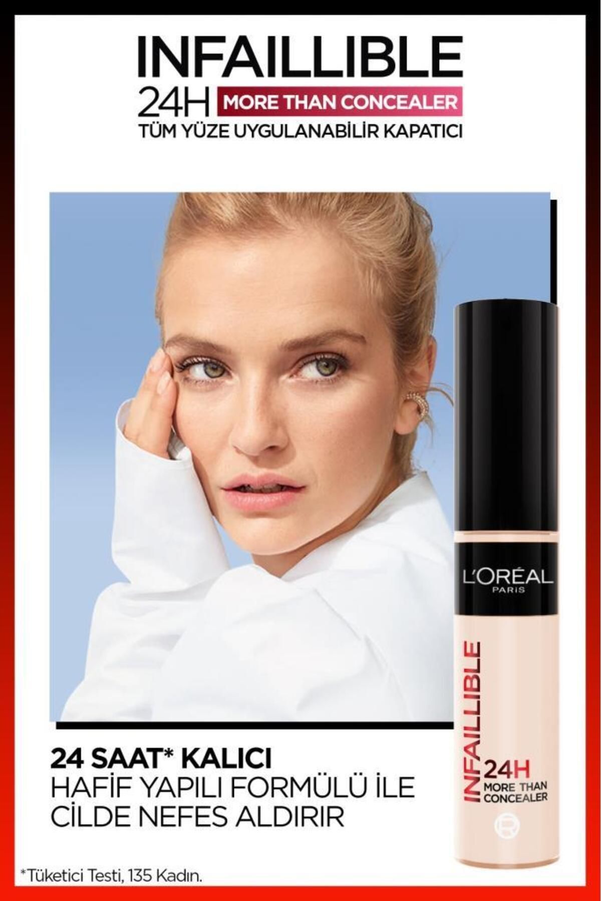 LOREAL PARİS TÜM YÜZE UYGULANABİLİR KAPATICI 330 PECAN-