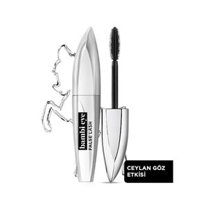 LOREAL PARİS BAMBİ EYE CEYLAN GÖZ ETKİLİ SİYAH MASKARA-