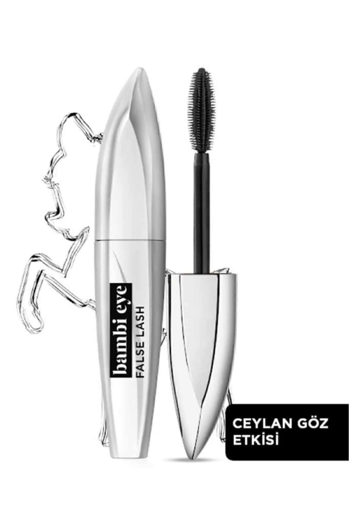 LOREAL PARİS BAMBİ EYE CEYLAN GÖZ ETKİLİ SİYAH MASKARA-