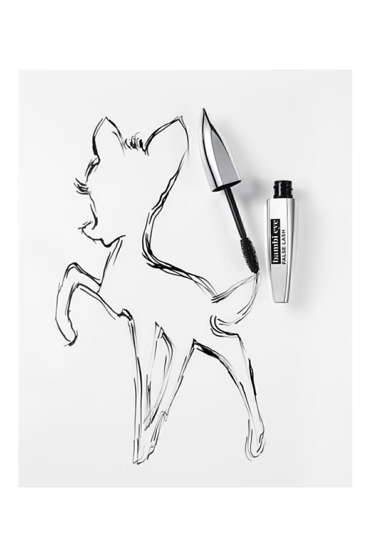 LOREAL PARİS BAMBİ EYE CEYLAN GÖZ ETKİLİ SİYAH MASKARA-