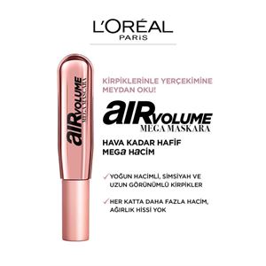 LOREAL PARİS AİR VOLUME MEGA HACİM VEREN MASKARA-