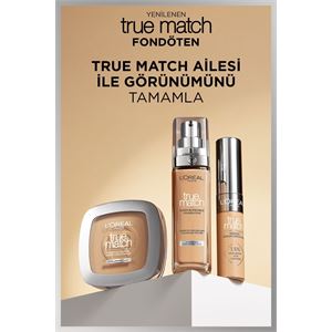 LOREAL PARİS TRUE MATCH  FONDÖTEN 1N IVORY-