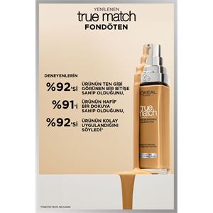 LOREAL PARİS TRUE MATCH  1R ROSE IVORY FONDÖTEN-