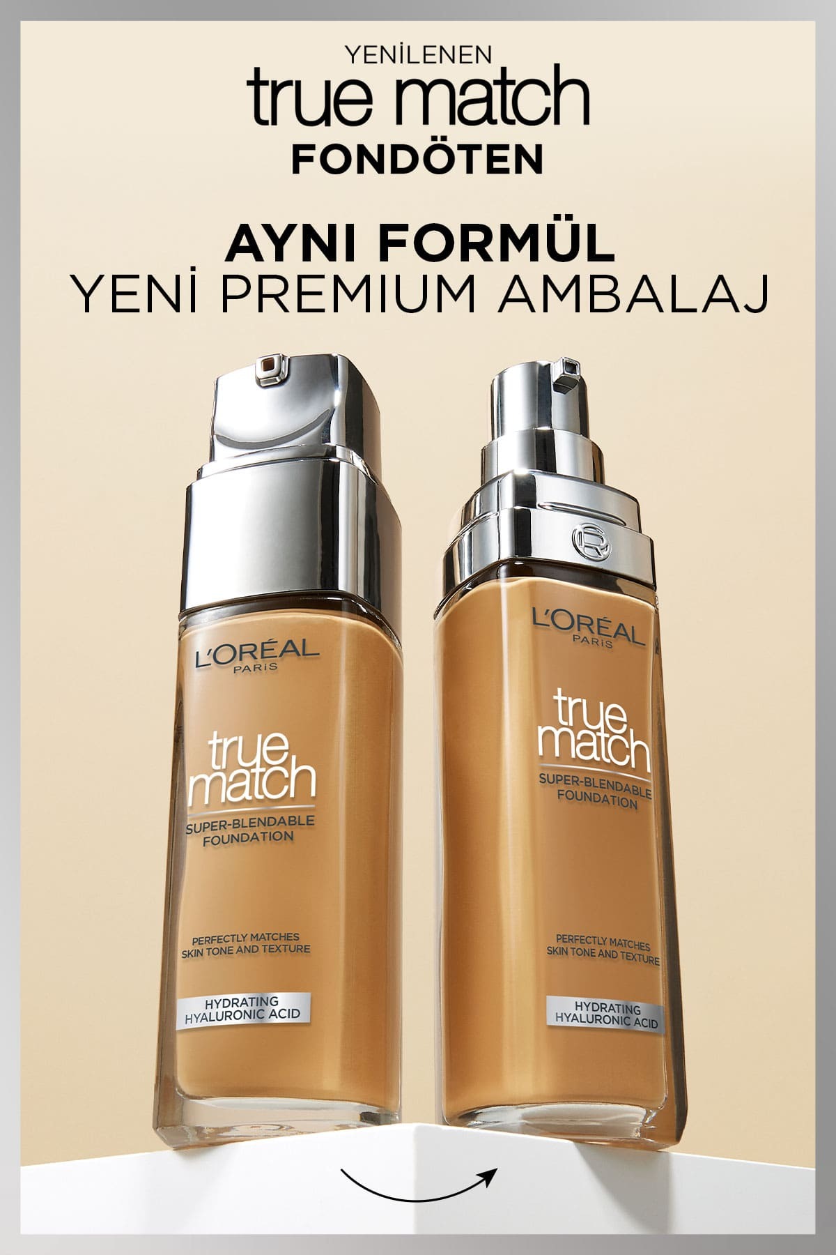 LOREAL PARİS TRUE MATCH BAKIM YAPAN 3R FONDÖTEN-