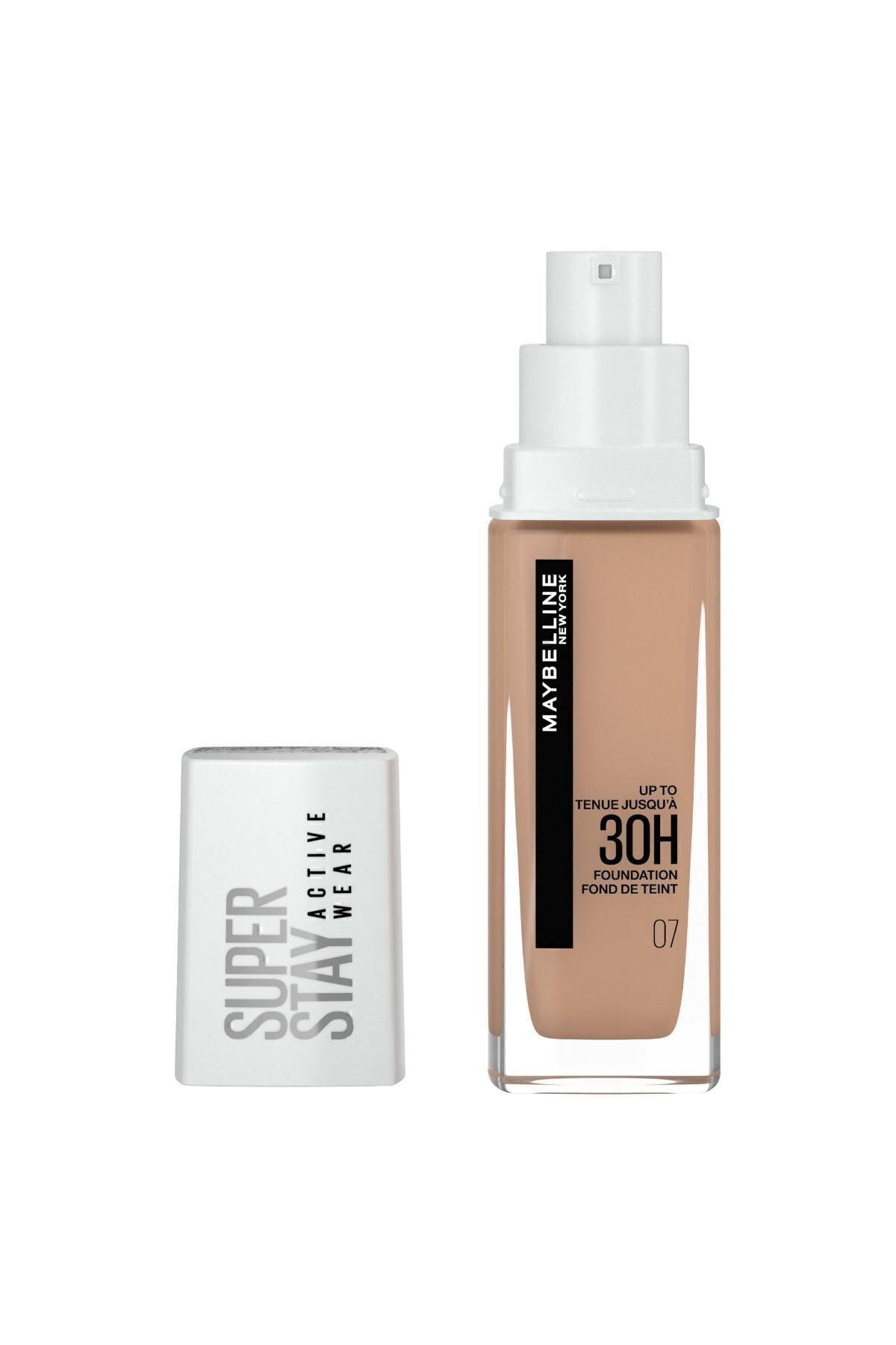 MAYBELLİNE NEW YORK SUPER STAY ACTİVE WEAR 30H FONDÖTEN 07 CLASSİC NUDE-