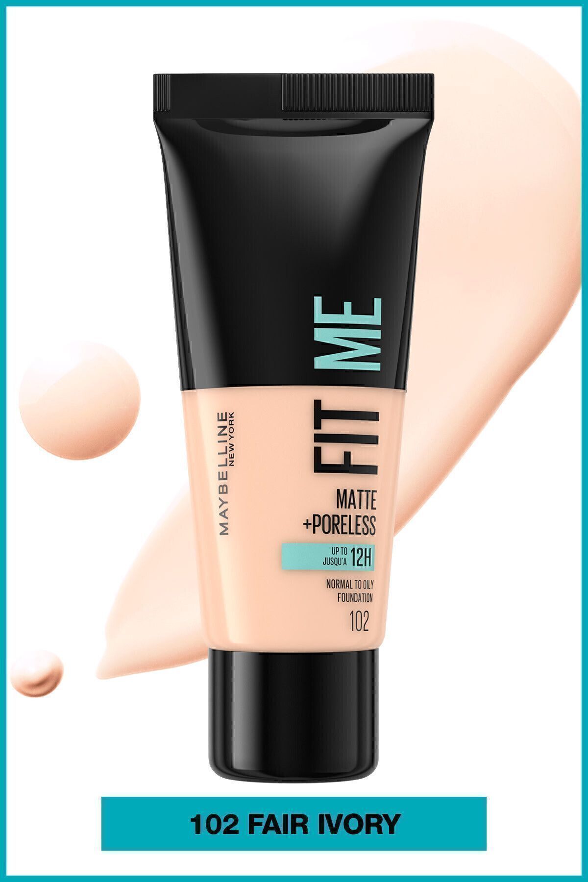MAYBELLİNE NEW YORK FİT ME MATTE+PORELESS FONDÖTEN-