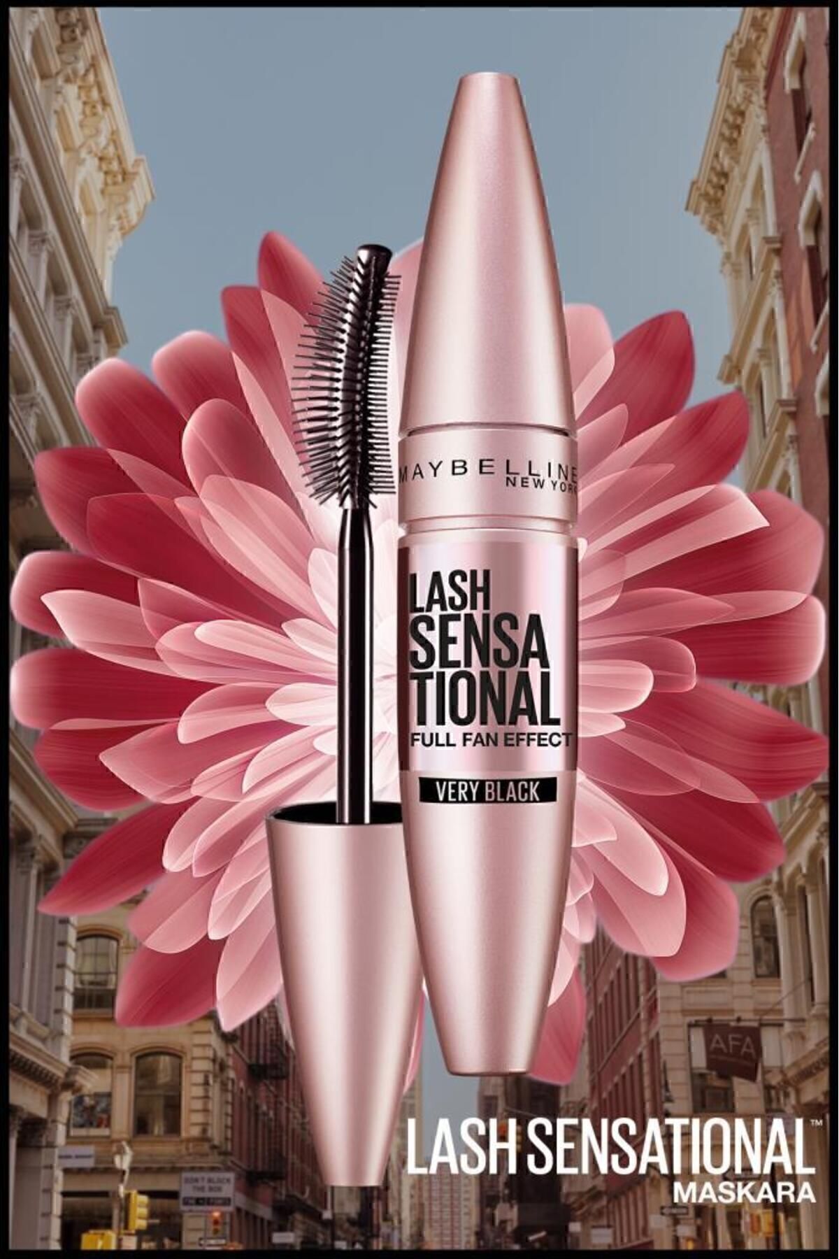 MAYBELLİNE NEW YORK LASH SENSATİONAL YELPAZE ETKİL-