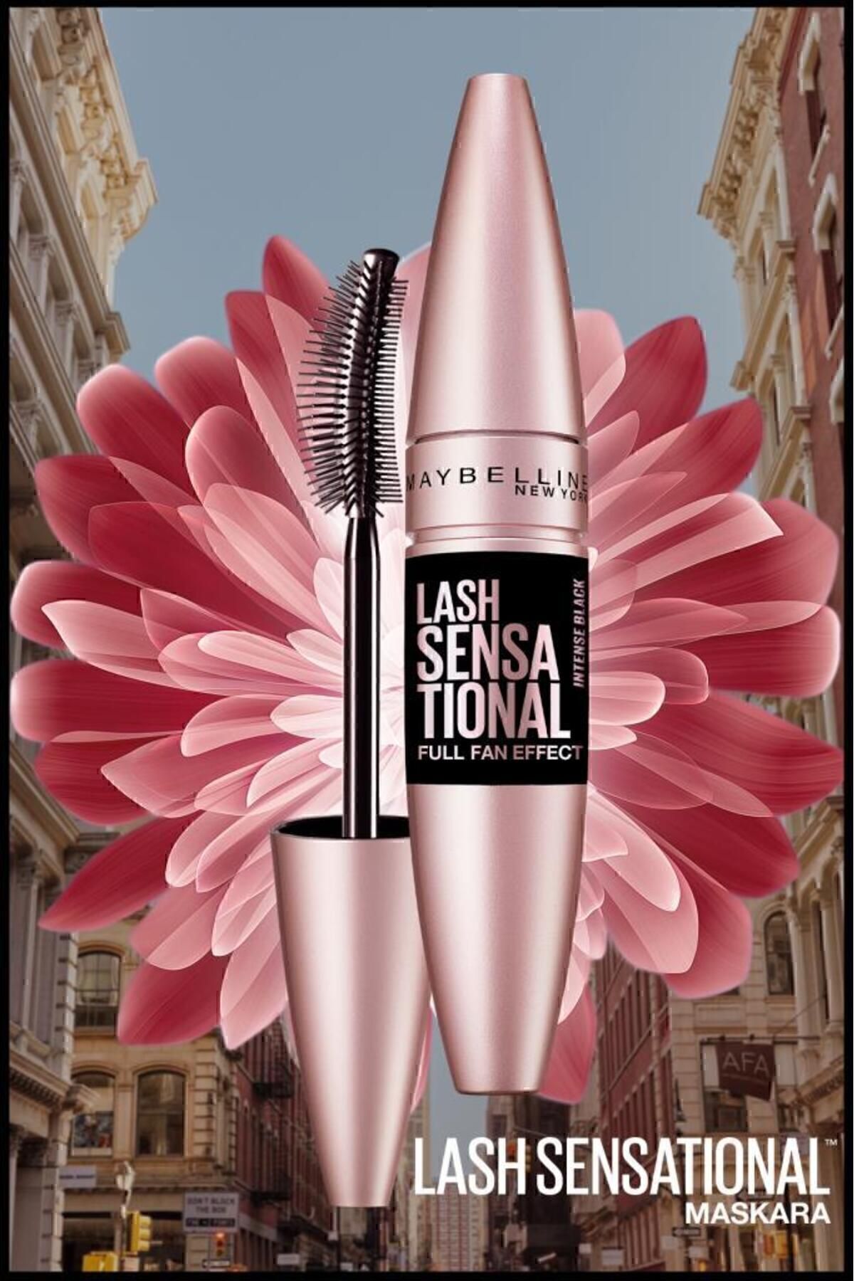 MAYBELLİNE NEW YORK LASH SENSATİONAL YELPAZE ETKİLİ MASKARA-