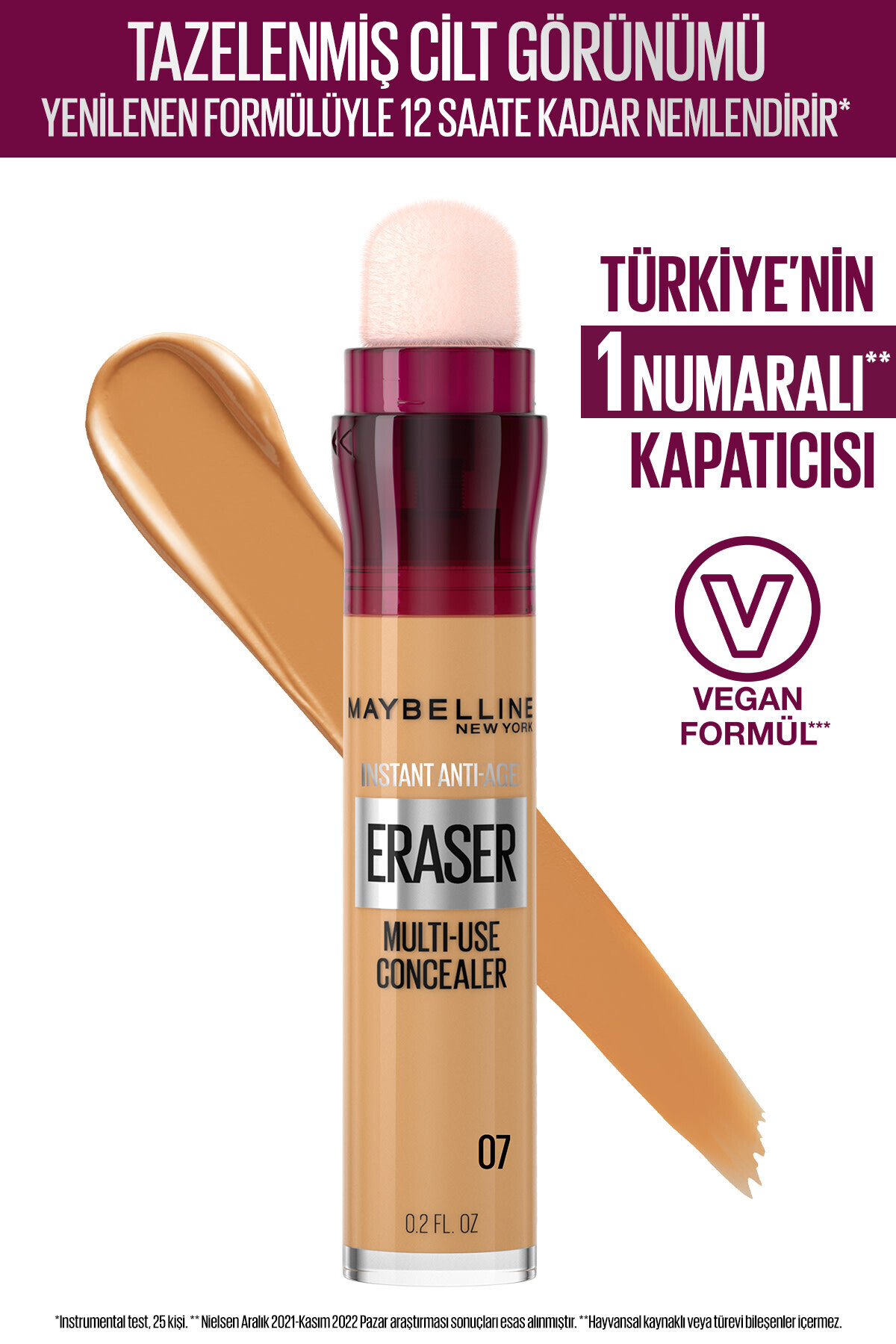 MAYBELLİNE NEW YORK KAPATICI - INSTANT AGE ERASER 07SAND-