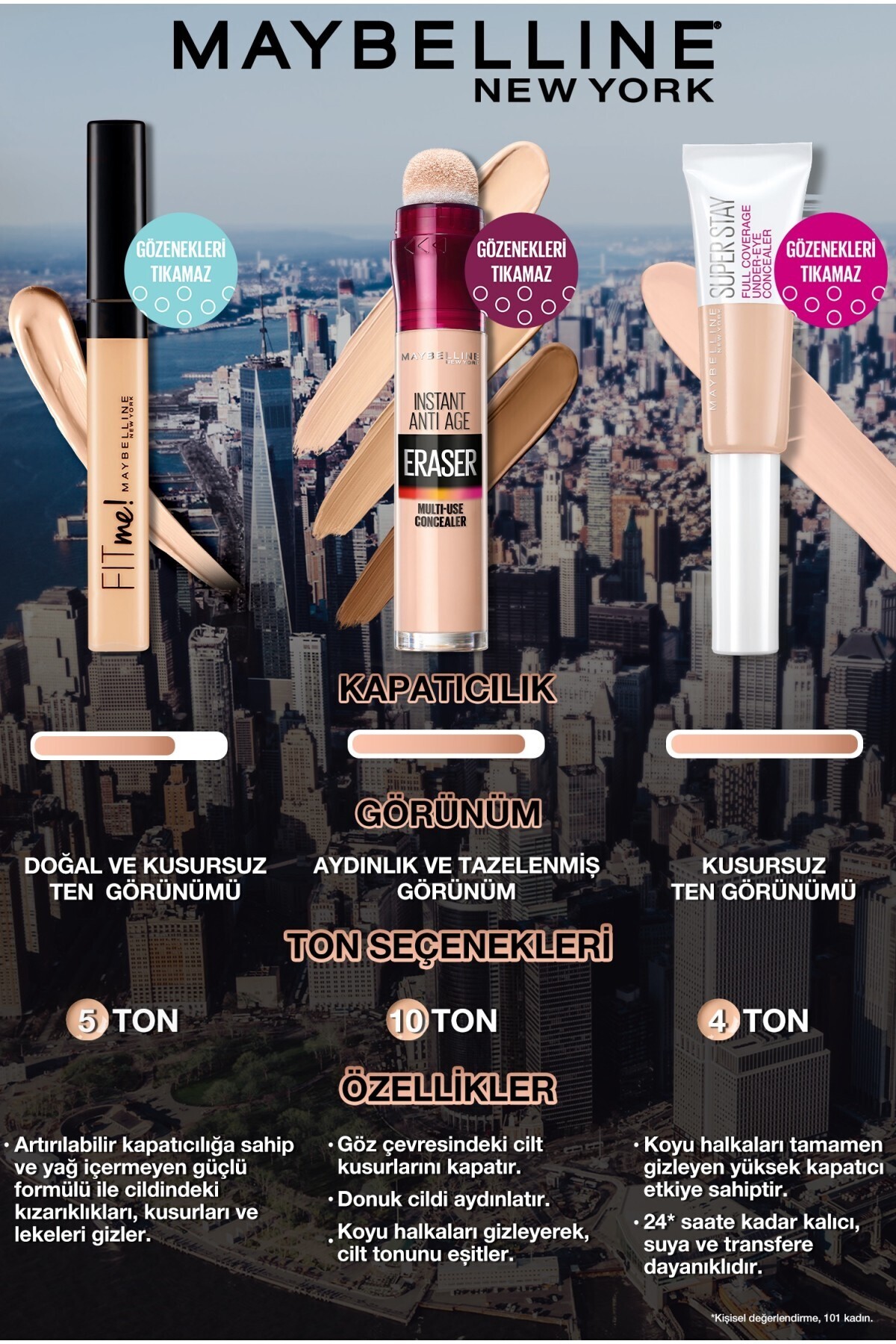 MAYBELLİNE NEW YORK KAPATICI - INSTANT AGE ERASER 07SAND-