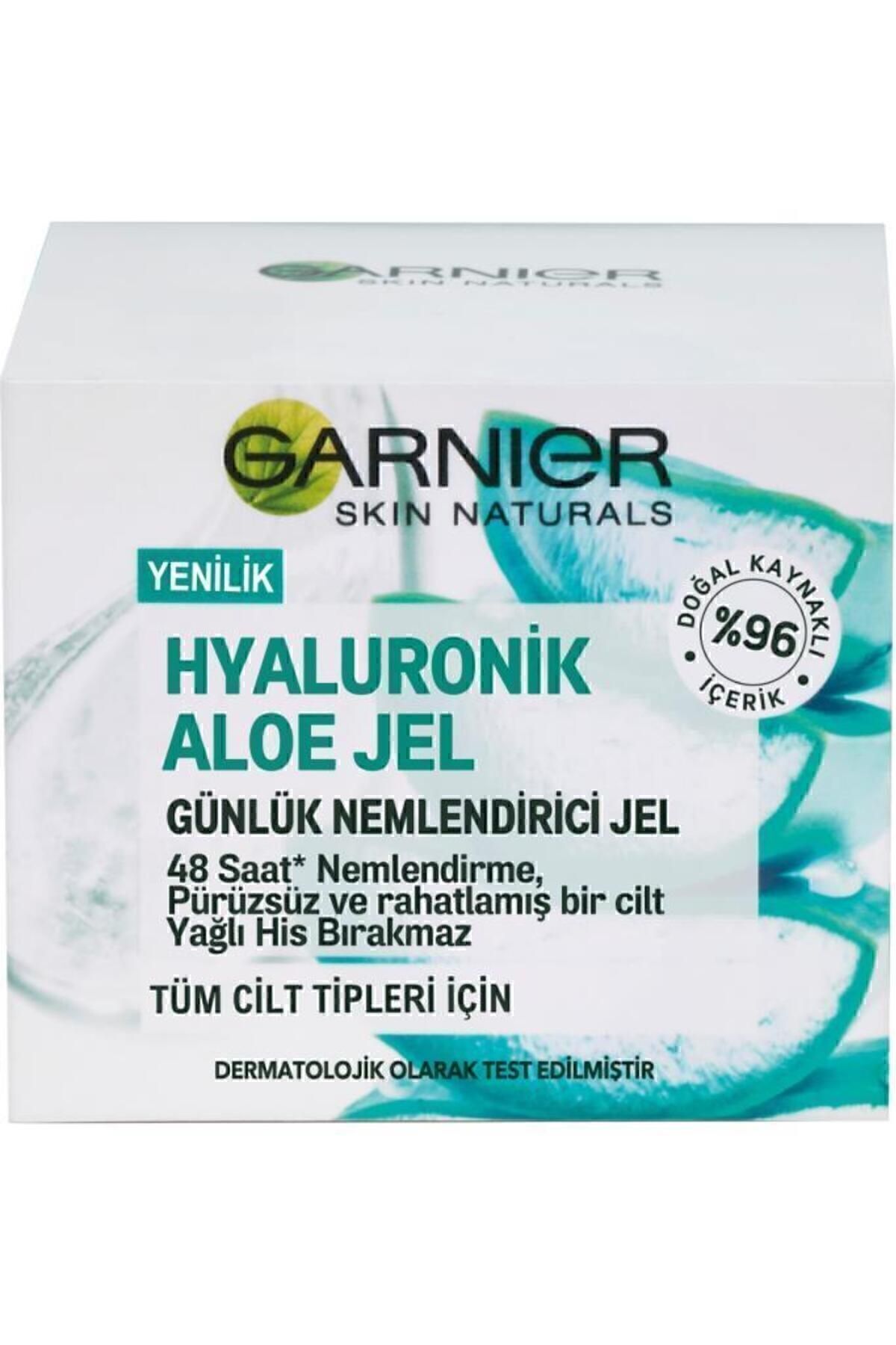 GARNİER HYALURONİK ALOE JEL GÜNLÜK NEMLENDİRİCİ 50ML-