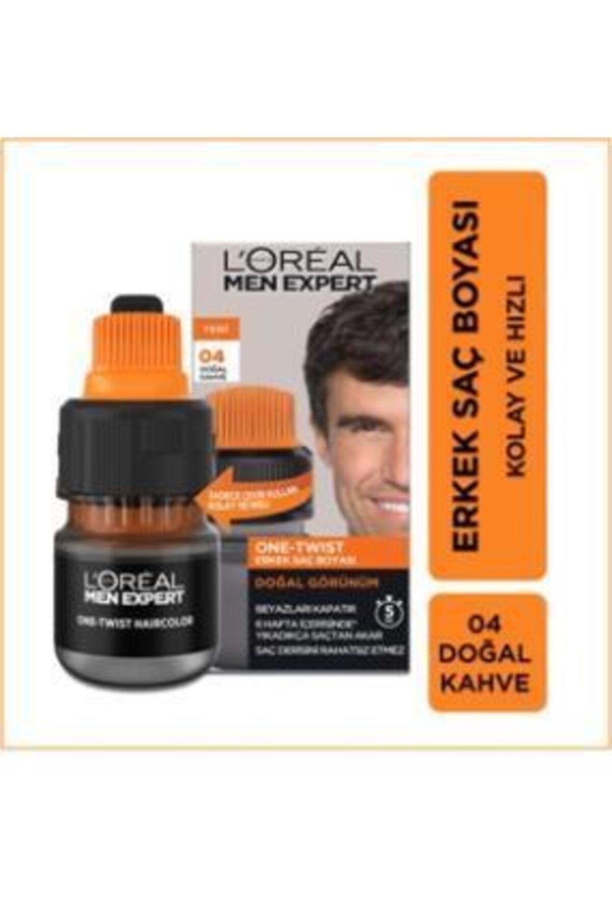 LOREAL PARİS MEN EXPERT 04 KAHVE SAÇ BOYASI-