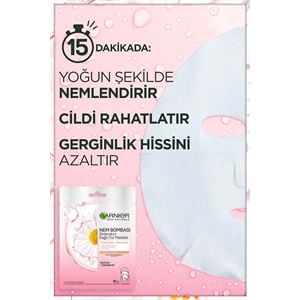 GARNİER NEM BOMBASI DİNLENDİRİCİ KAĞIT MASKE 32GR-