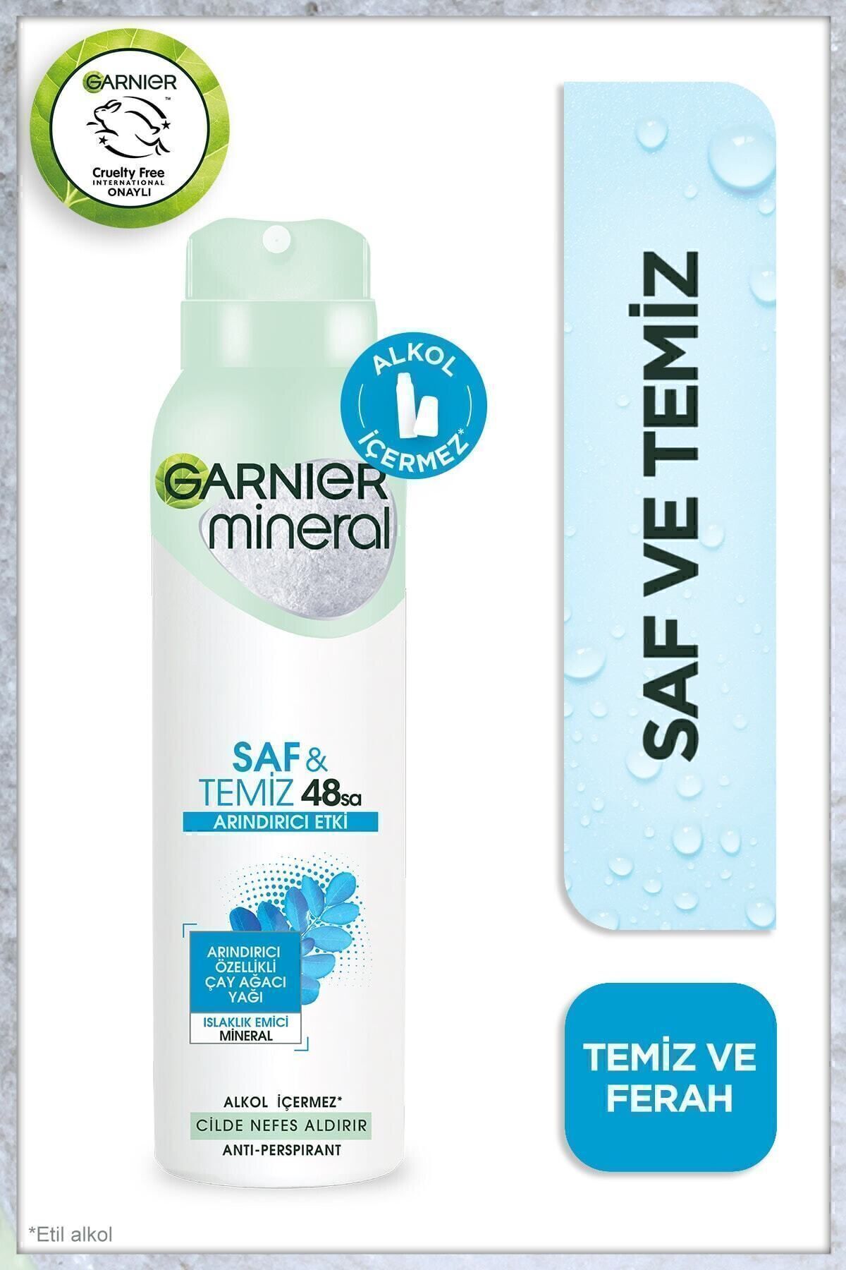 GARNİER SET ANTİ PERSPİRANT KADIN DEODORANT SAF &-
