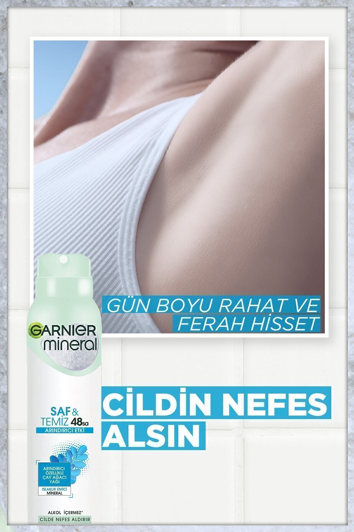 GARNİER SET ANTİ PERSPİRANT KADIN DEODORANT SAF &-