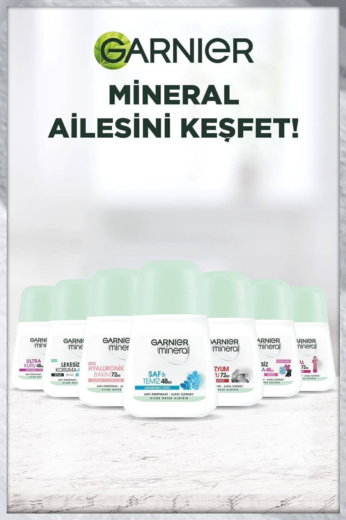 GARNİER MİNERAL MAGNEZYUM ULTRA KURU ROLL-ON DEODO-