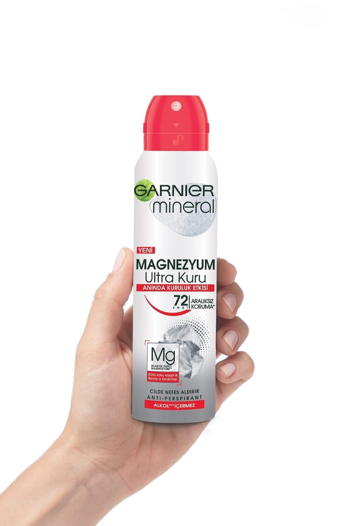 GARNİER MİNERAL MAGNEZYUM ULTRA KURU SPREY DEODORA-