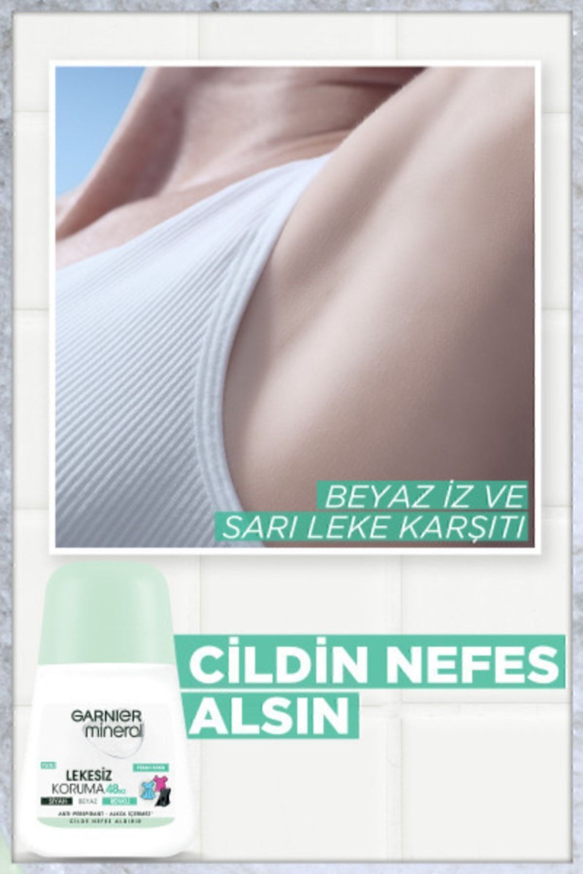 GARNİER LEKESİZ KORUMA KADIN DEODORANT ROLL ON 50-