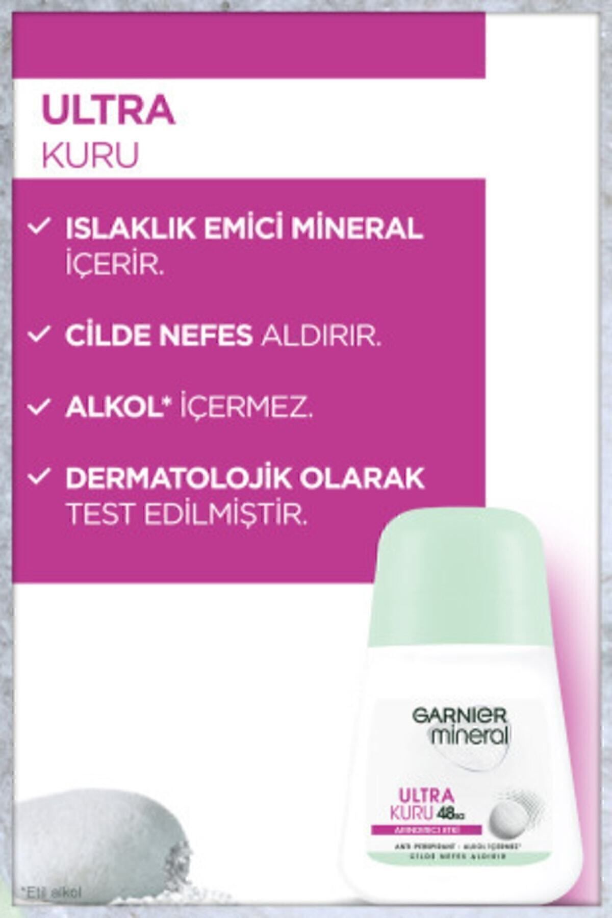 GARNİER ANTİ PERSPİRANT KADIN ROLL-ON DEODORANT 50ML-
