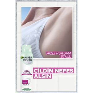 GARNİER ANTİ PERSPİRANT SPREY DEODORANT ULTRA KURU-