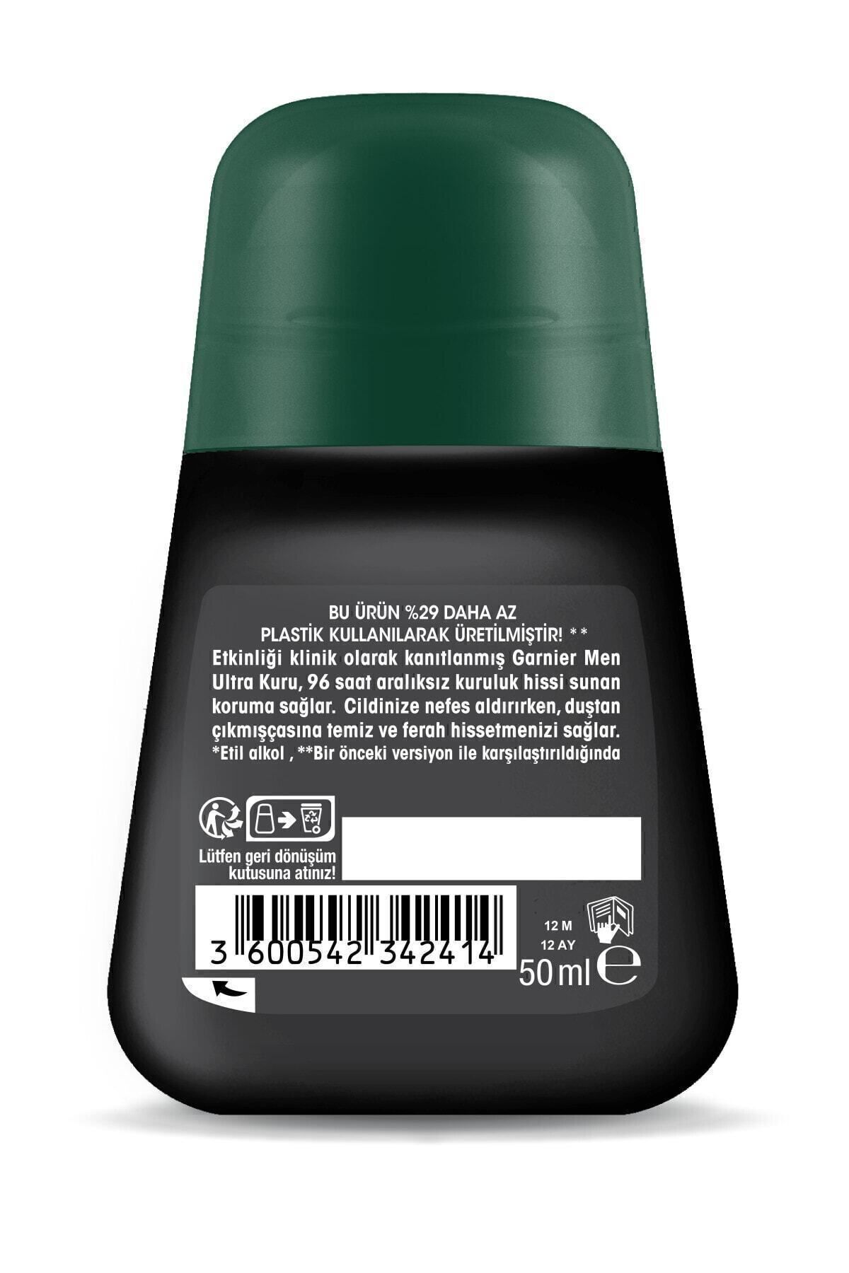 GARNİER MEN ULTRA KURU+ ERKEK ROLL ON 50ML-