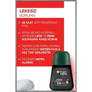 GARNİER MEN LEKESİZ KORUMA ROLL ON DEODORANT 50 ML-
