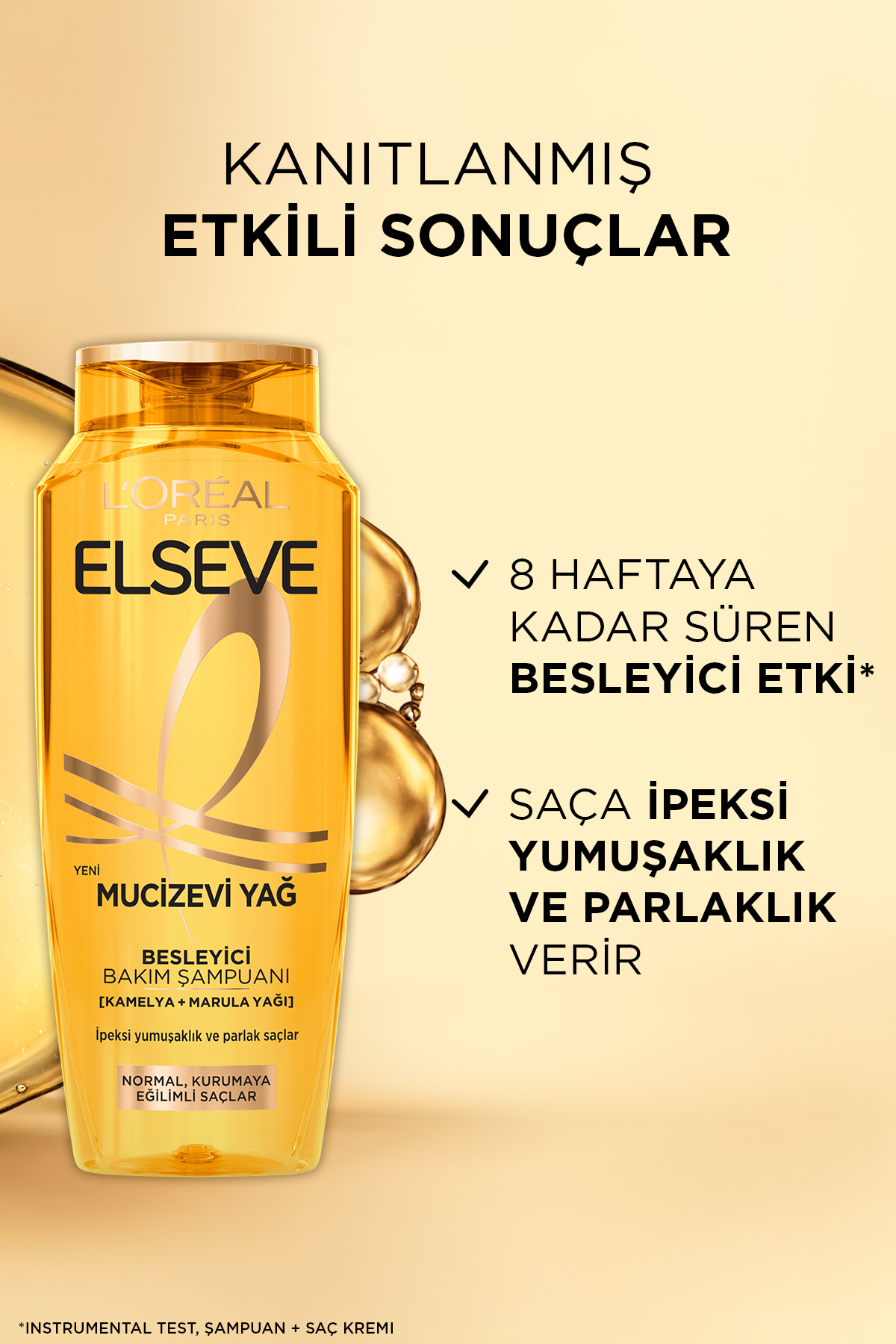 Elseve Mucizevi Yağ Besleyici Bakım Şampuanı 300 ml-
