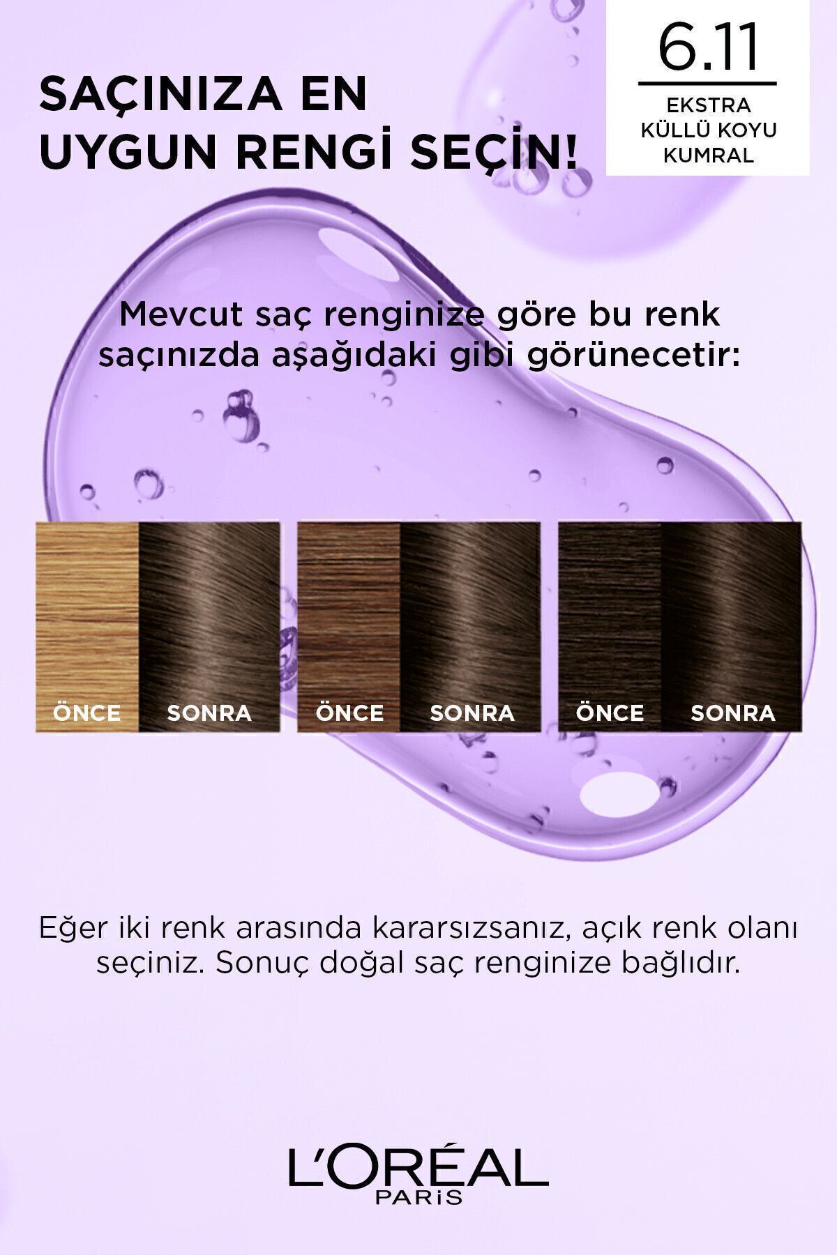 LOREAL PARİS EXCELLENCE COOL 6.11-
