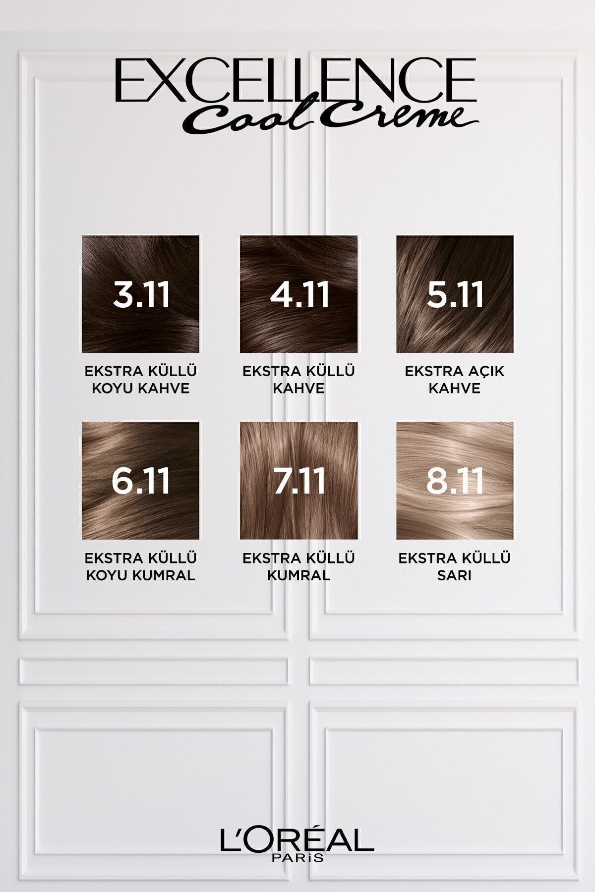 LOREAL PARİS EXCELLENCE COOL 7.11-