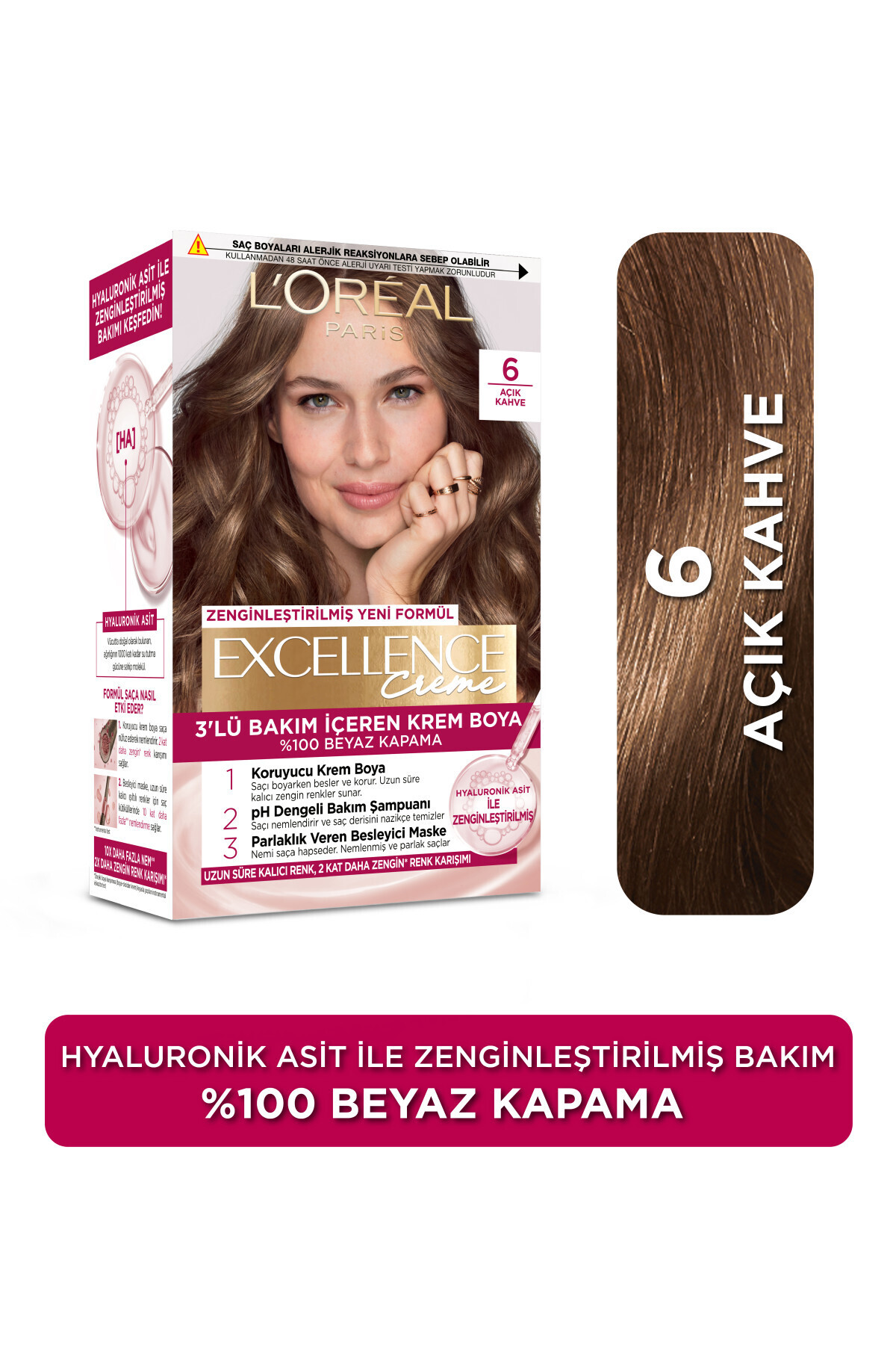 LOREAL PARİS EXCELLENCE 6 SAÇ BOYASI-