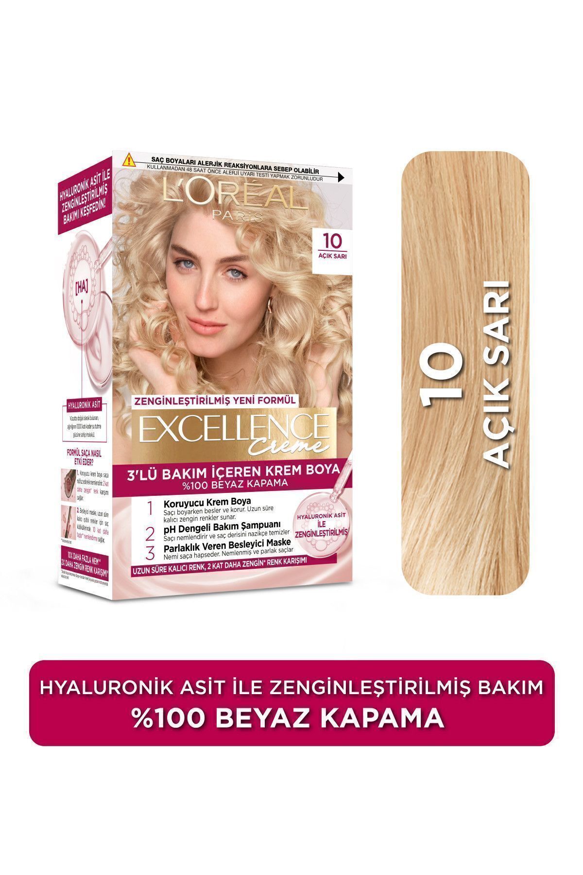 LOREAL PARİS EXCELLENCE 10 CREME-