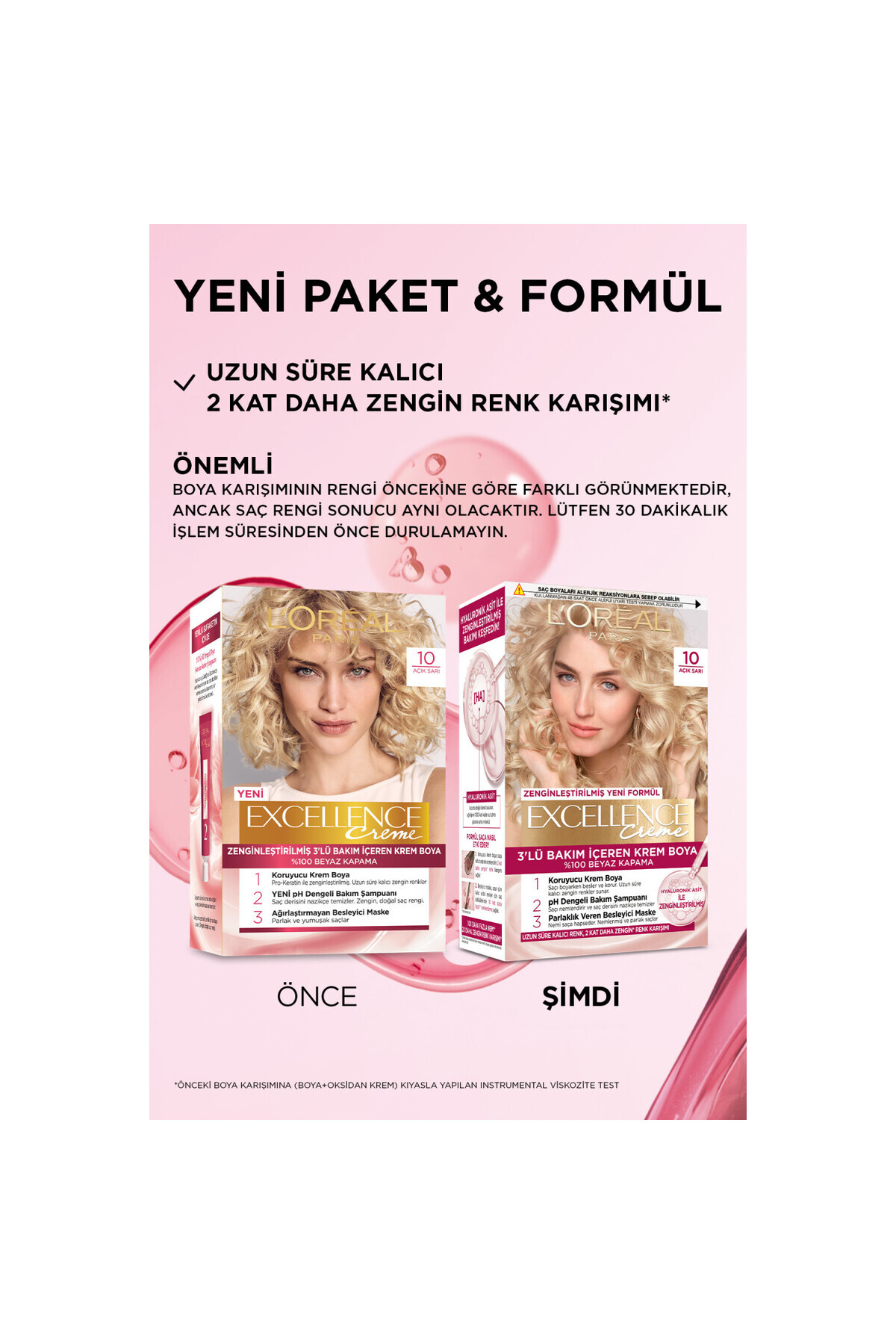 LOREAL PARİS EXCELLENCE 10 CREME-