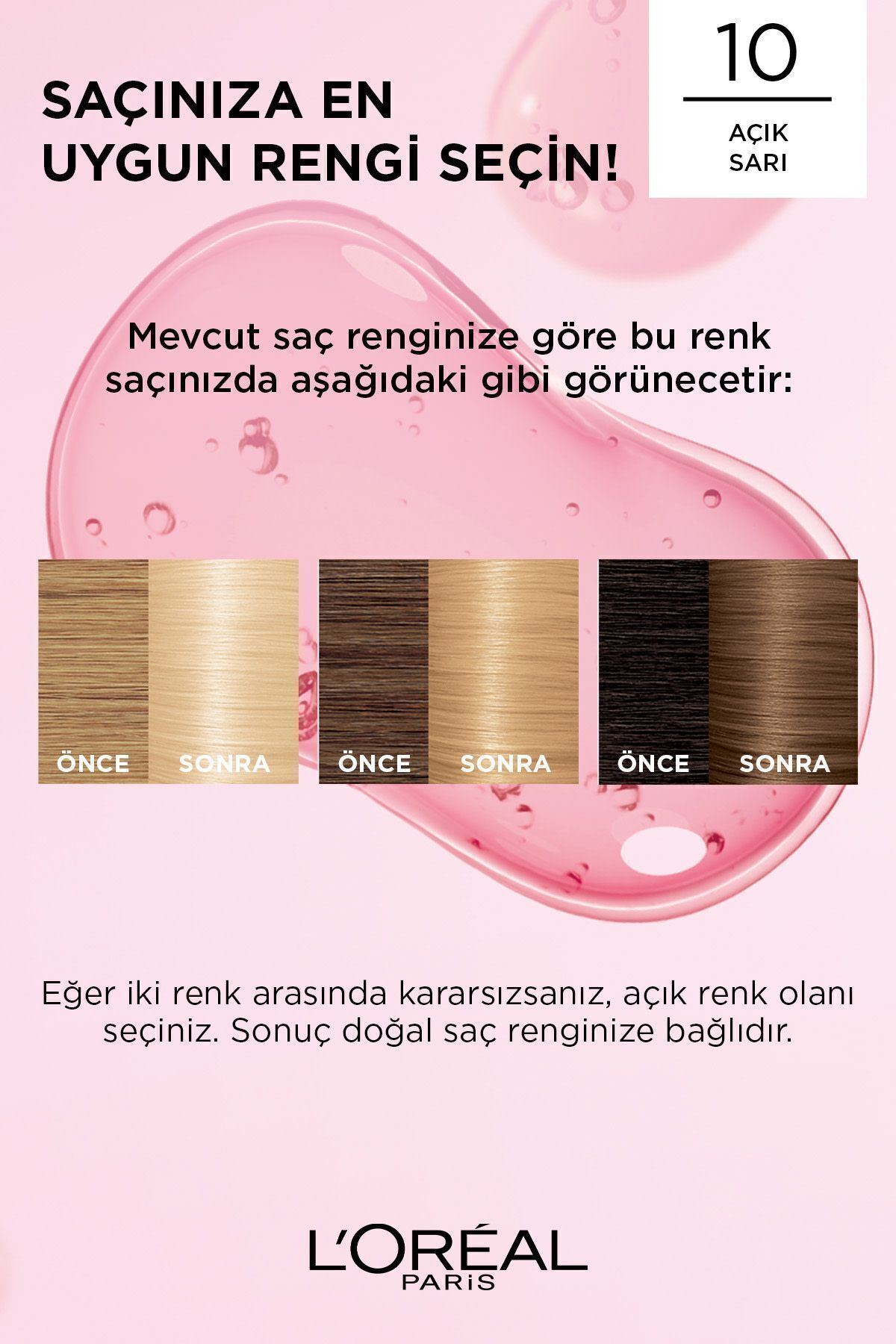 LOREAL PARİS EXCELLENCE 10 CREME-