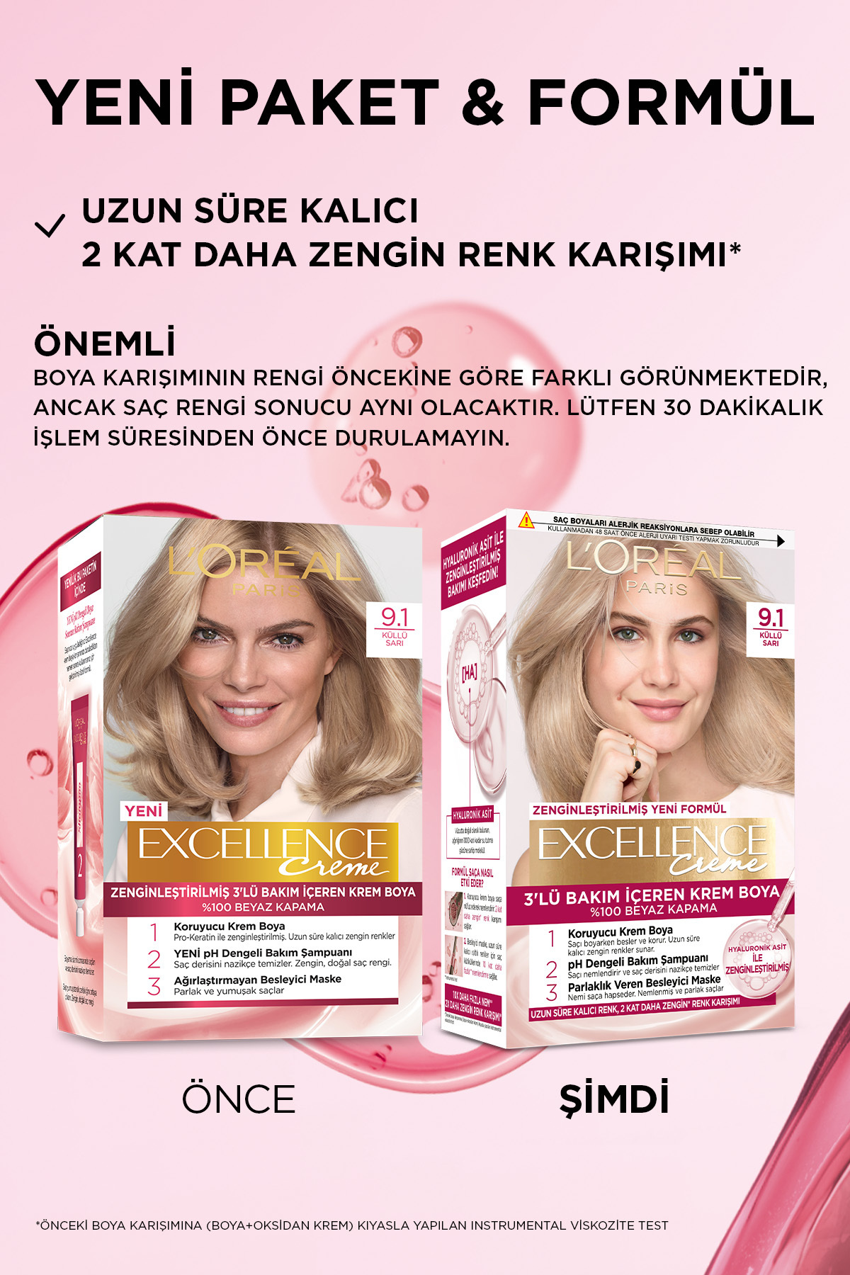 LORÉAL PARİS EXCELLENCE 9.1 CREME-