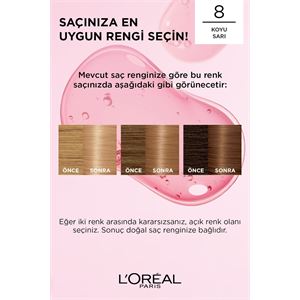LORÉAL PARİS EXCELLENCE 8 CREME SAÇBOYA  KOYU SAR-