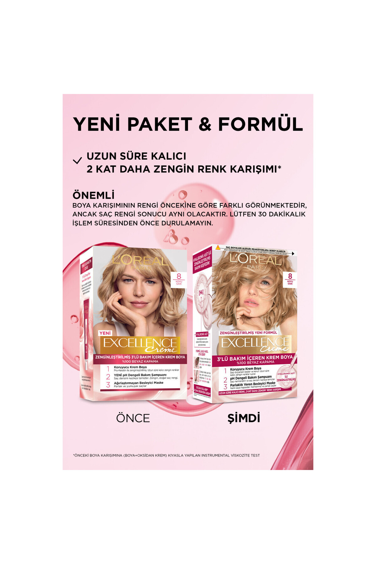 LORÉAL PARİS EXCELLENCE 8 CREME SAÇBOYA  KOYU SAR-