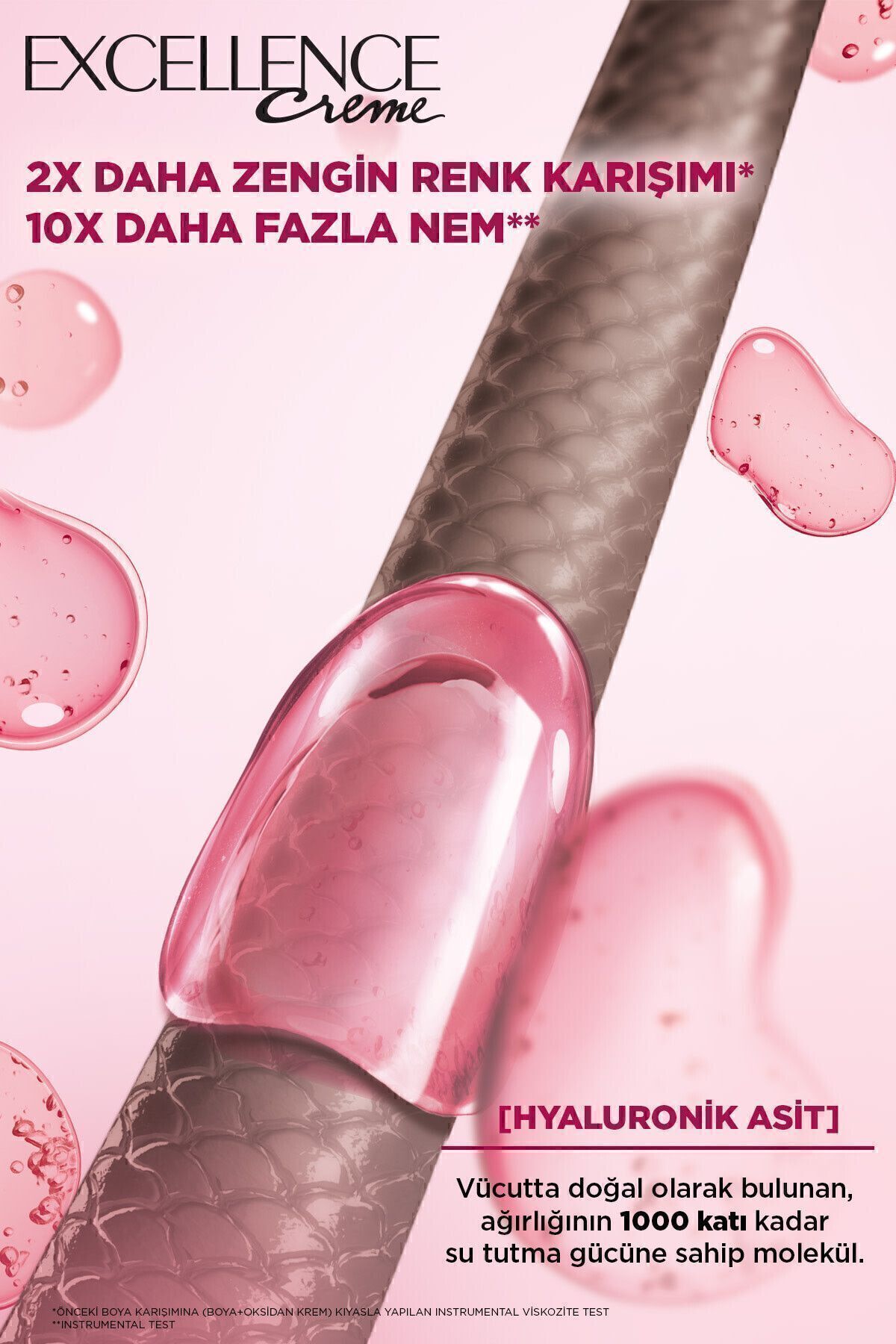 LORÉAL PARİS EXCELLENCE 8 CREME SAÇBOYA  KOYU SAR-