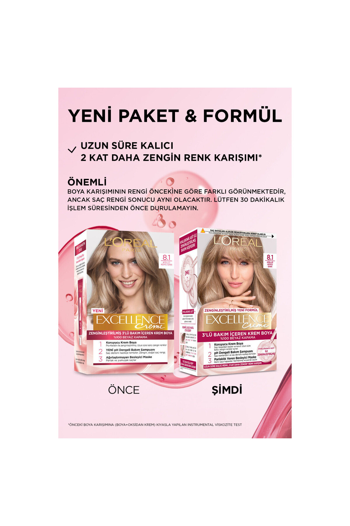 LORÉAL PARİS EXCELLENCE 8.1 CREME SAÇBYA KOYU SAR-