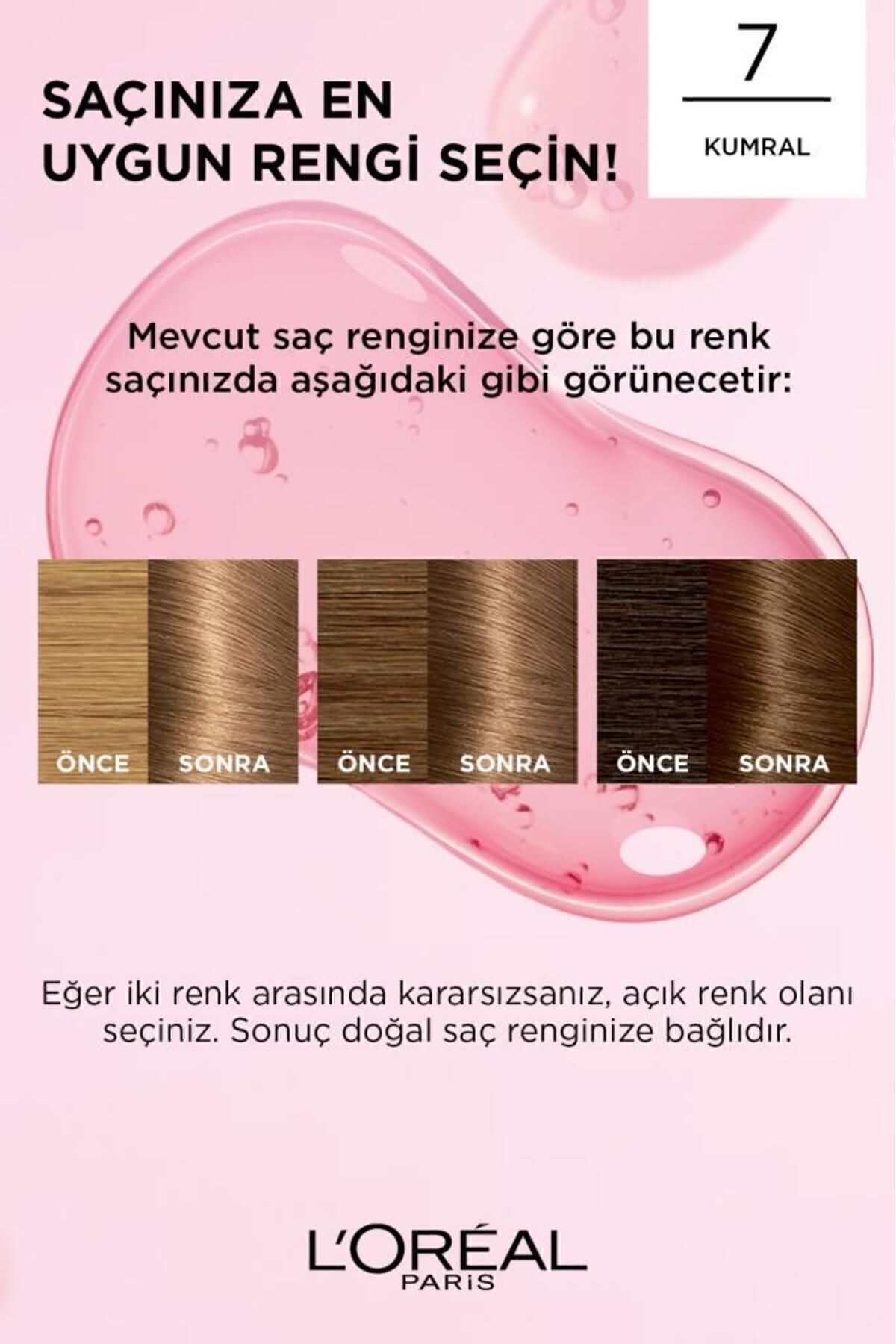 LOREAL PARİS EXCELLENCE 7 CREME KUMRAL SAÇ BOYAS-