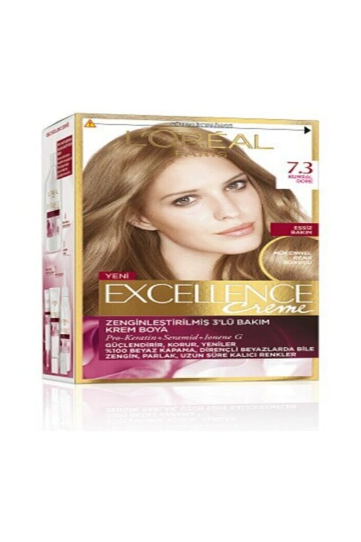 LOREAL PARİS EXCELLENCE 7.3 CREME KUMRAL DORE-