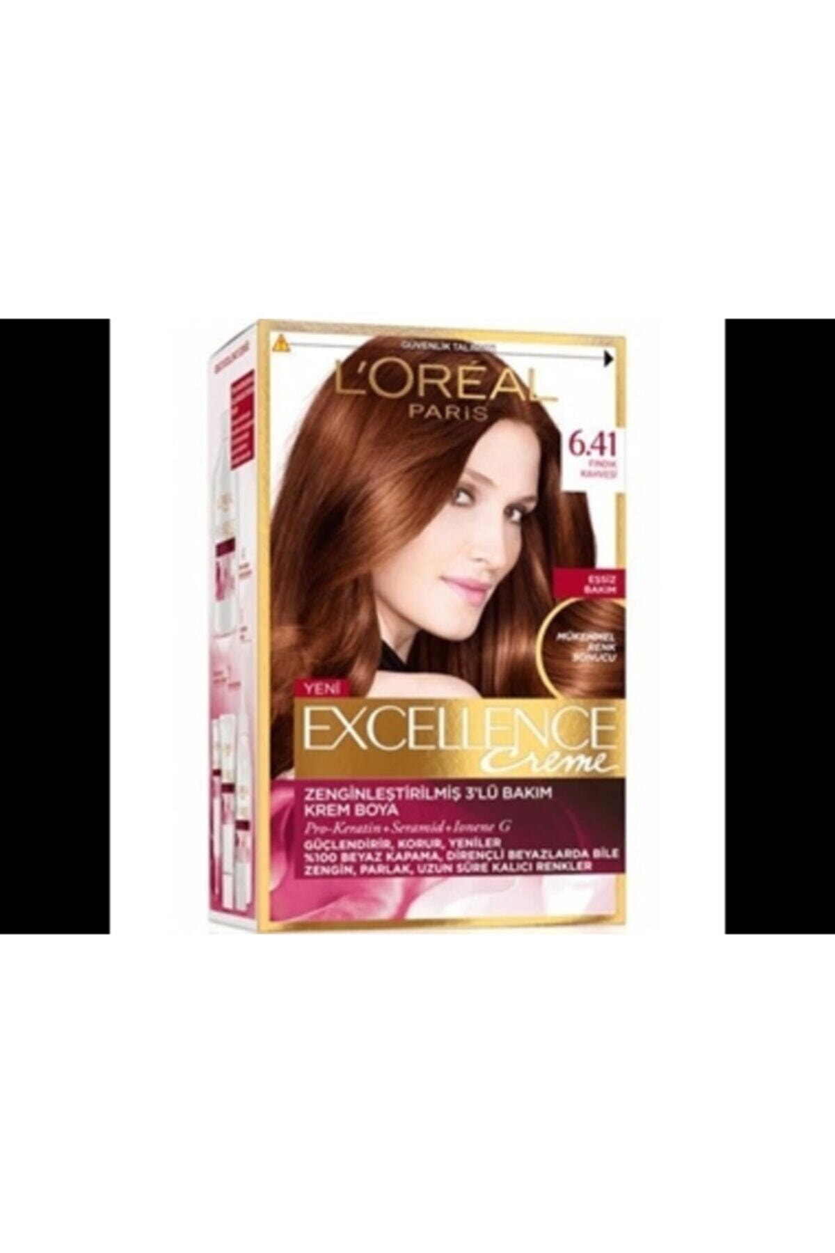 LOREAL PARİS EXCELLENCE 6.41 CREME FINDIK-