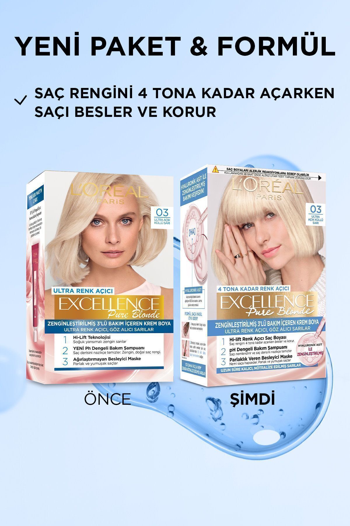 LOREAL PARİS EXCELLENCE BL SUP 03 CREME ULTRA-