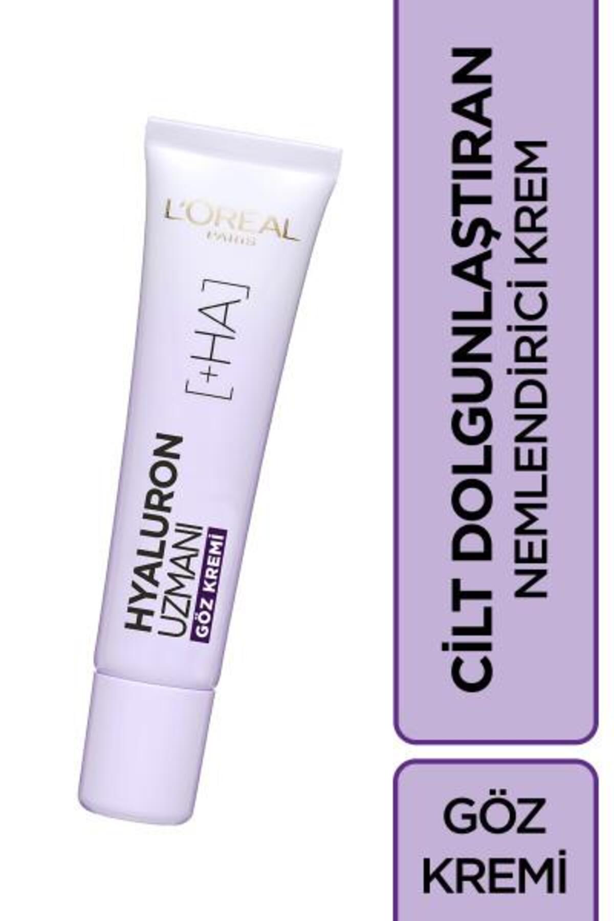 LOREAL PARİS HYALURON UZMANI CİLT DOLGUNLAŞTIRN GÖZ KREMİ 15ML-