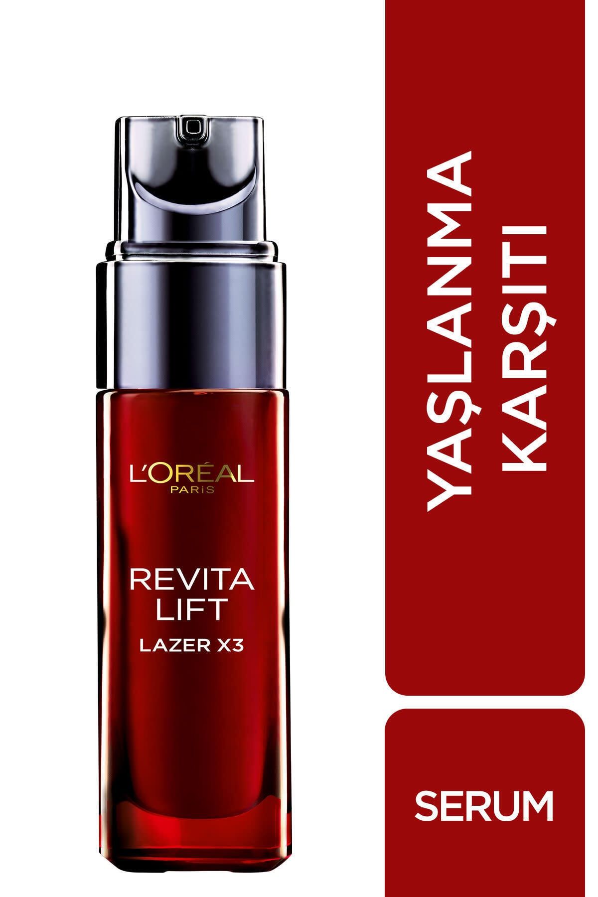 LOREAL PARİS REVİTALİFT LAZER X3 YOĞUN YAŞLANMA KARŞITI 30ML-