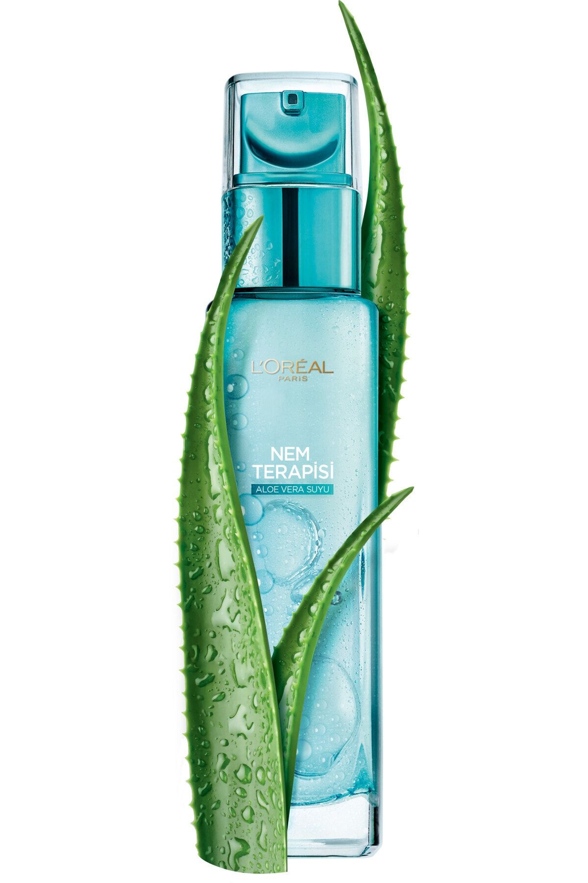 LOREAL PARİS NEM TERAPİSİ ALOE VERA SUYU NORMALDEN KURUYA CİLTLER IÇİN SU BAZLI GÜNLÜK BAKIM 70ML-