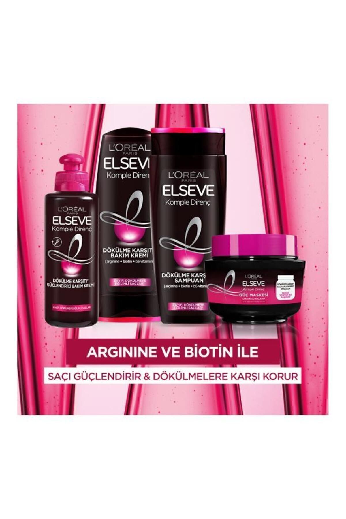 Elseve Komple Direnç Dökülme Karşıtı Şampuan 390 Ml-